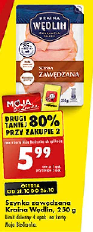 Szynka zawiędzana Kraina Wędlin