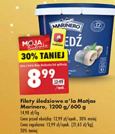 Filety śledziowe a'la Matjas Marinero