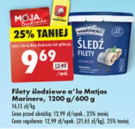 Filety śledziowe a'la Matjas Marinero