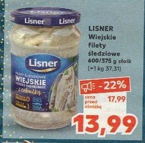 LISNER Wiejskie filety śledziowe