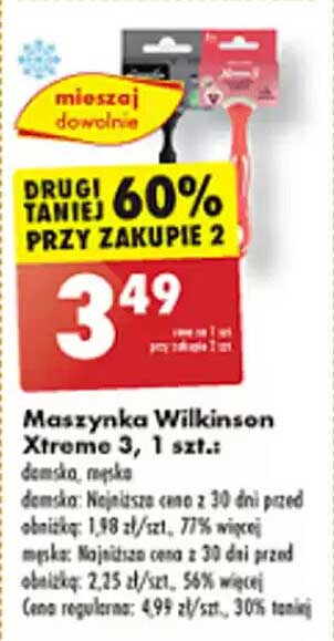 Maszynka Wilkinson Xtreme 3, 1 szt.