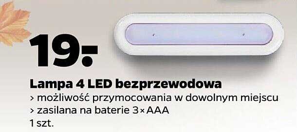 Lampa 4 LED bezprzewodowa