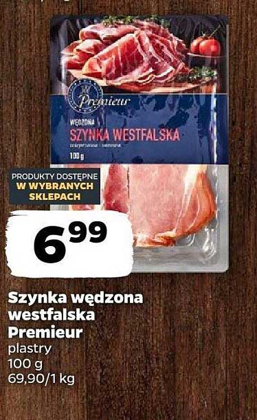 Szynka wędzona westfalska Premiuer