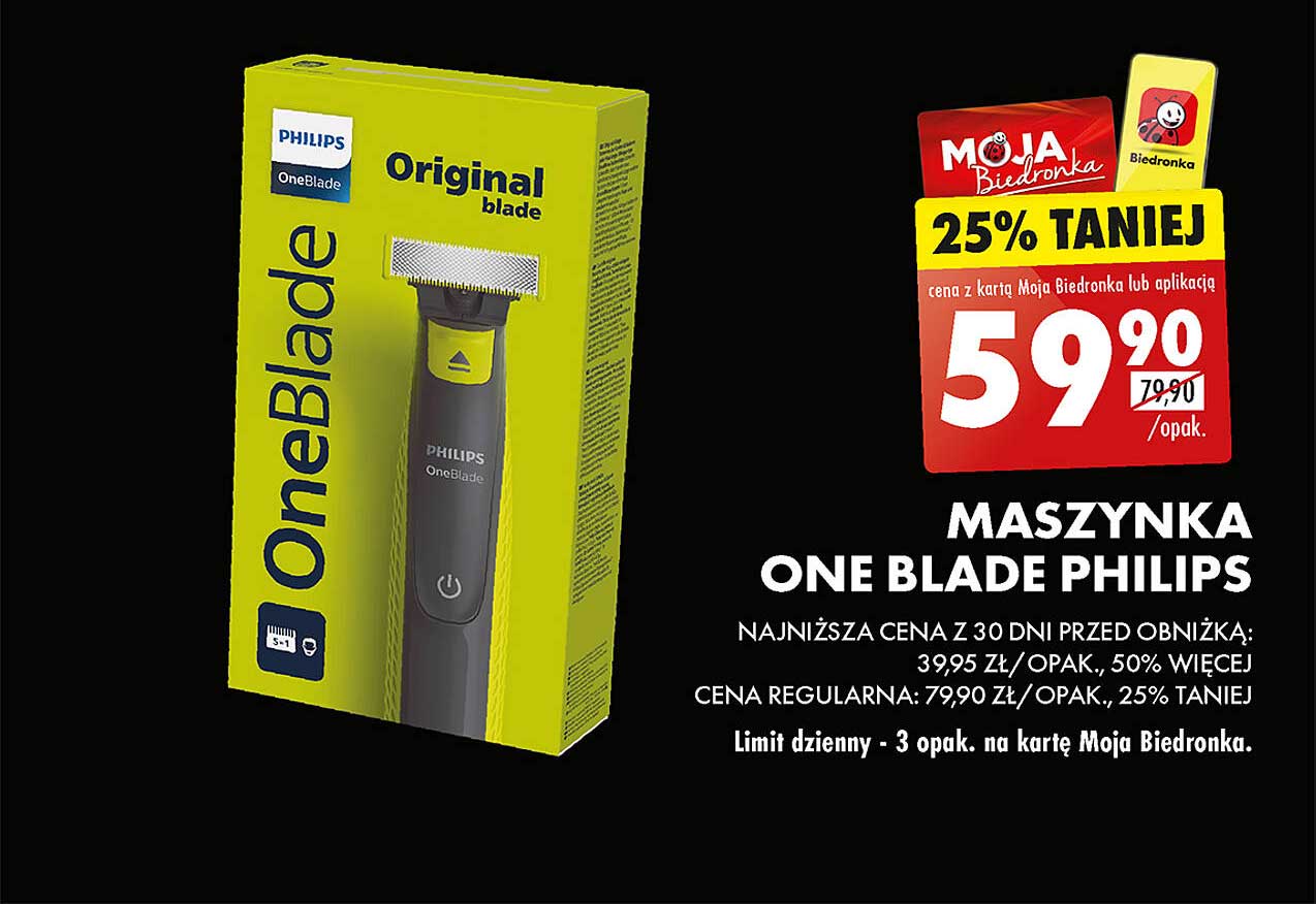 MASZYNKA ONE BLADE PHILIPS