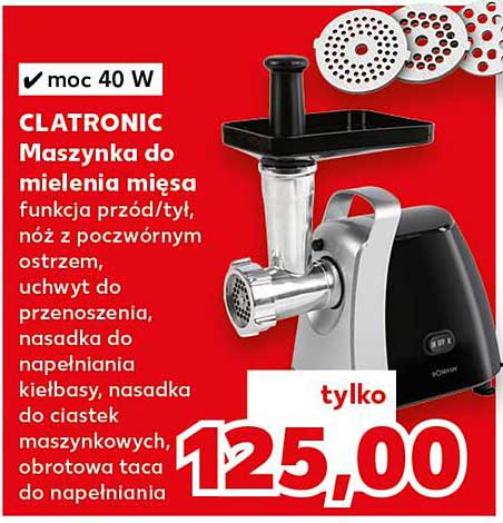 CLATRONIC Maszynka do mielenia mięsa