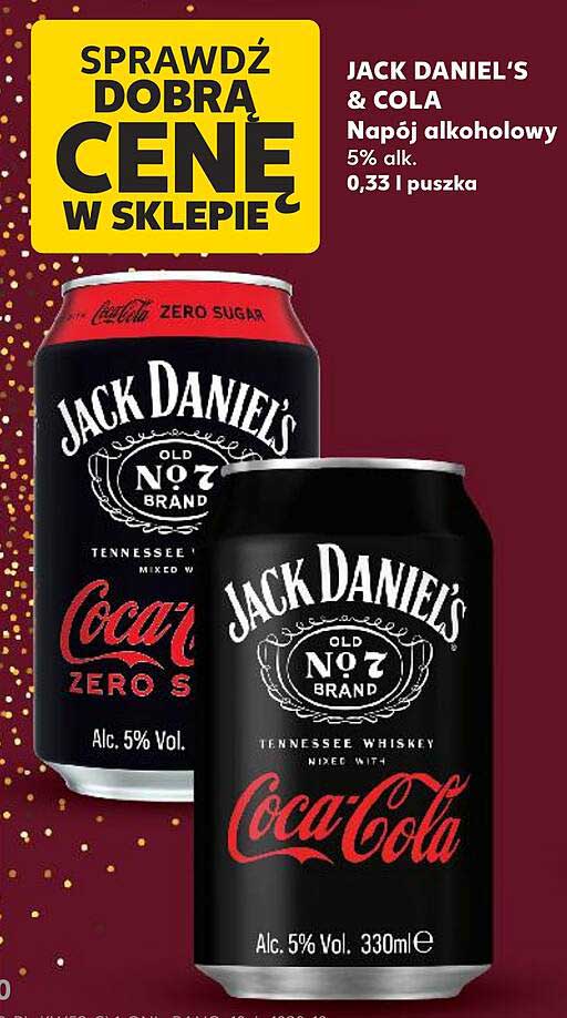 JACK DANIEL'S & COLA
