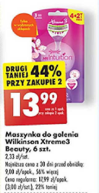 Maszynka do golenia Wilkinson Xtreme3 Beauty 6 szt.