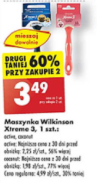 Maszynka Wilkinson Xtreme 3, 1 szt.