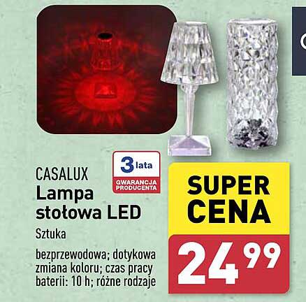 CASALUX Lampa stotowa LED
