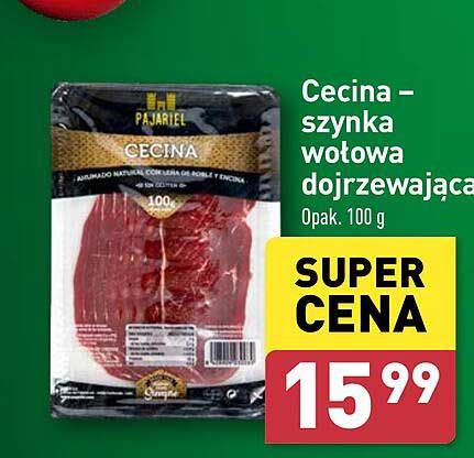 Cecina – szynka wotowa dojrzewająca