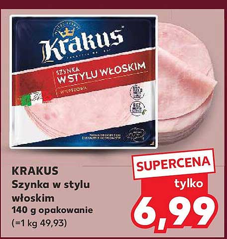 KRAKUS Szynka w stylu włoskim