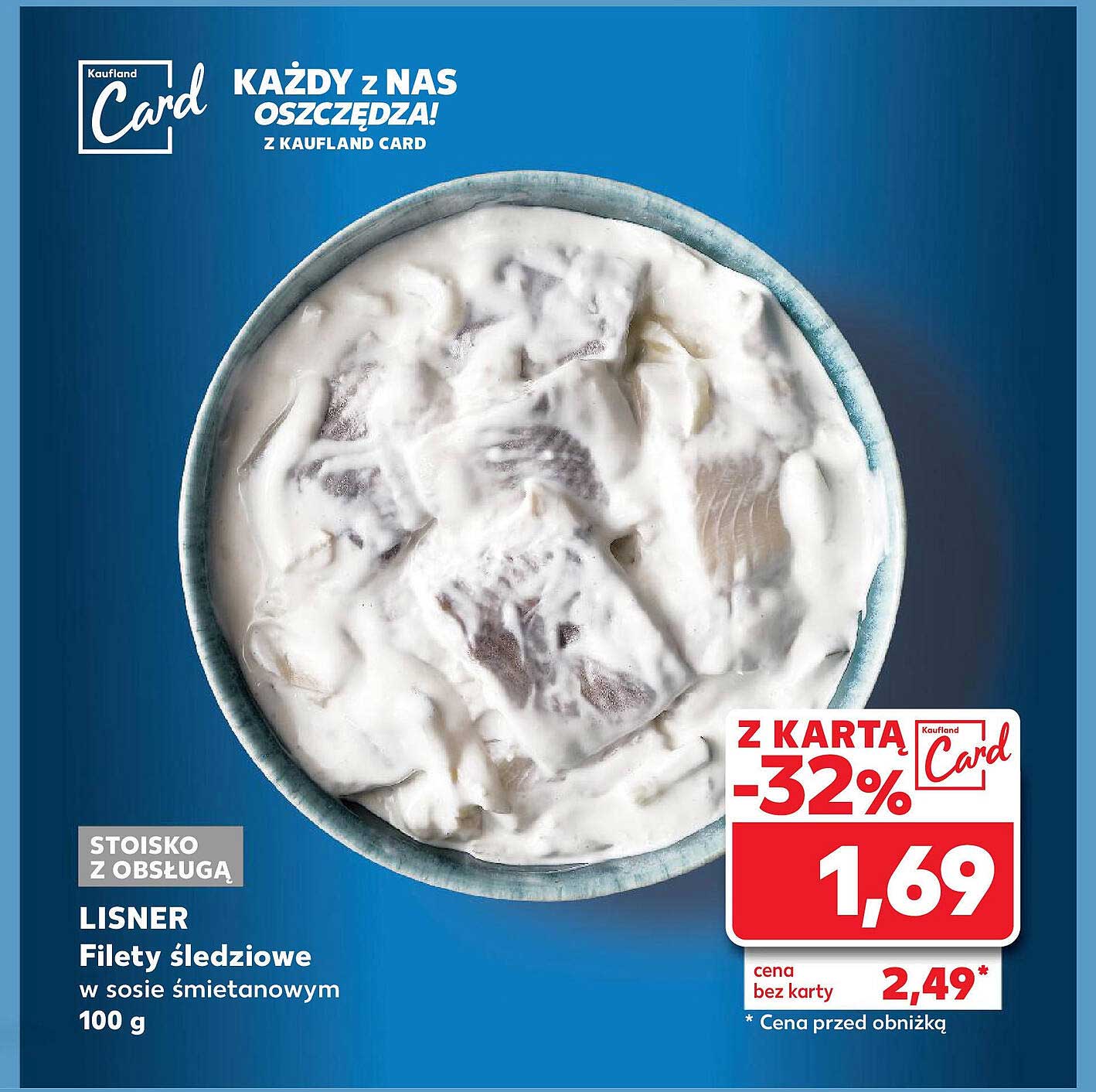 Lisner Filety śledziowe w sosie śmietanowym