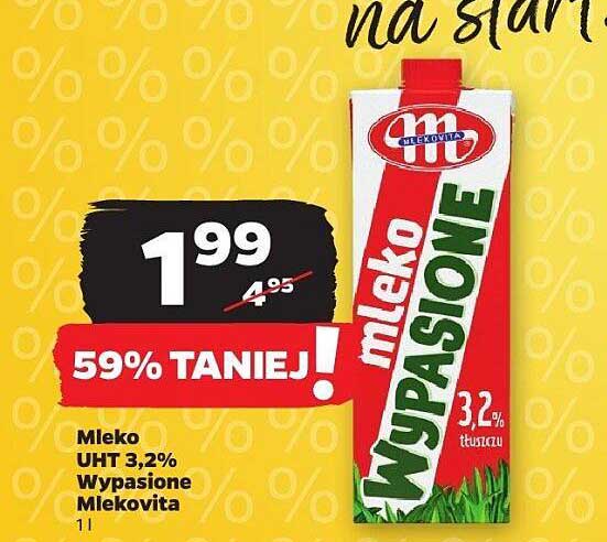 Mleko UHT 3,2% Wypasione Mlekovita
