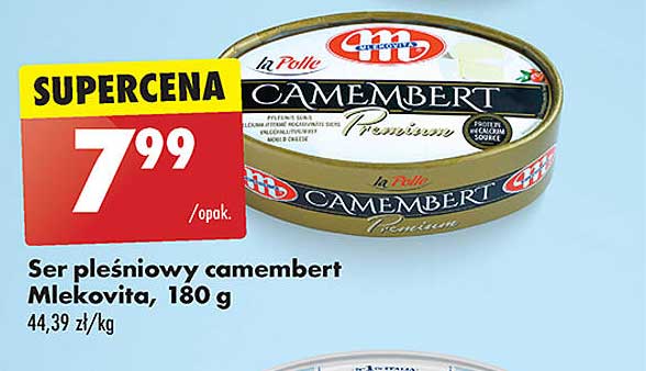 Ser pleśniowy camembert Mlekovita