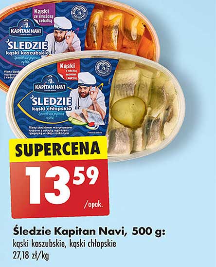 Śledzie Kapitan Navi