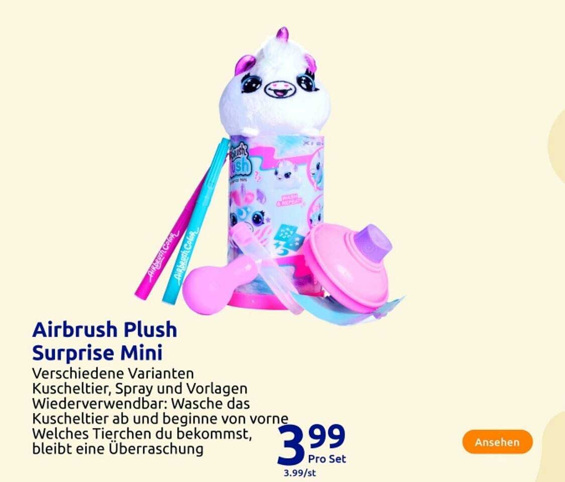 Airbrush Plush Surprise Mini