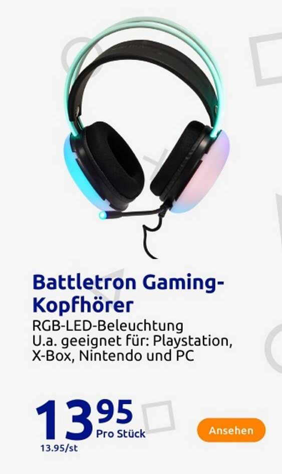 Battletron Gaming-Kopfhörer