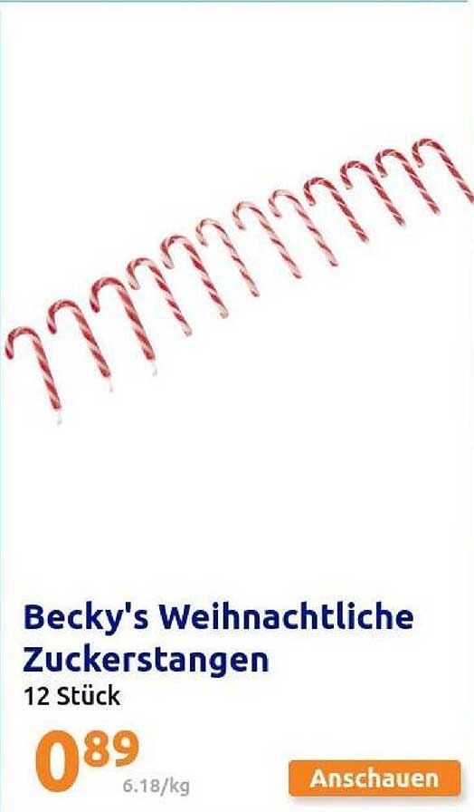 Becky's Weihnachtliche Zuckerstangen