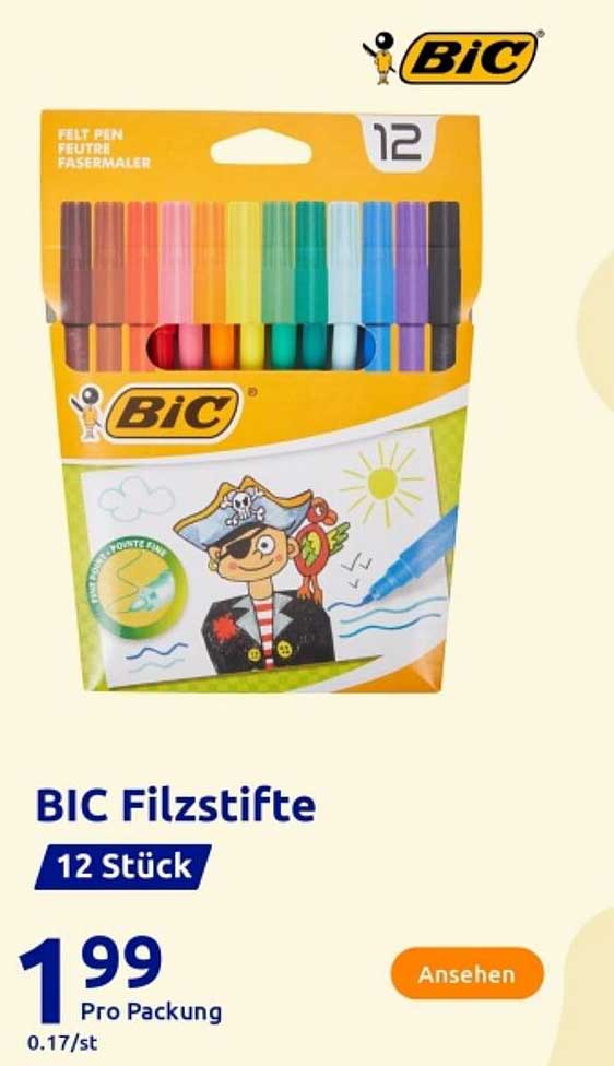 BIC Filzstifte 12 Stück