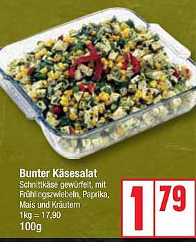 Bunter Käsesalat