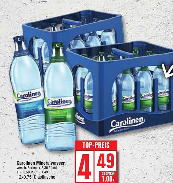 Carolinien Mineralwasser