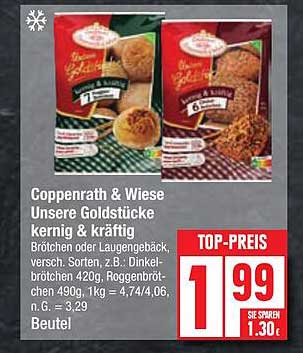 Coppenrath & Wiese Unsere Goldstücke kernig & kräftig