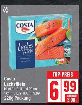 Costa Lachsfilets