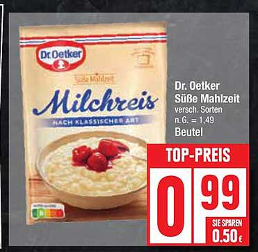 Dr. Oetker Milchreis nach klassischer Art