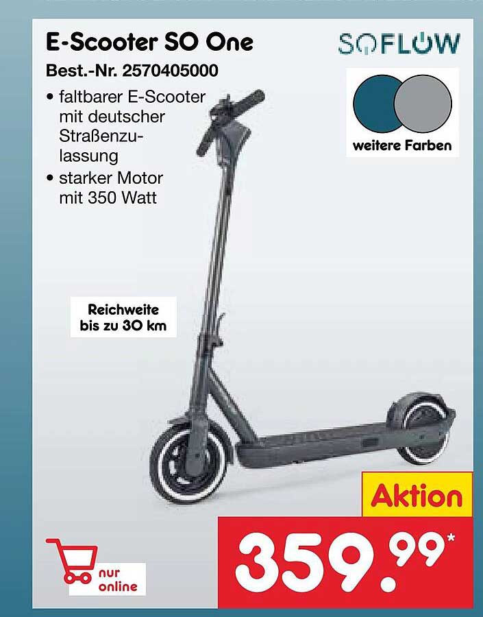 E-Scooter SO One