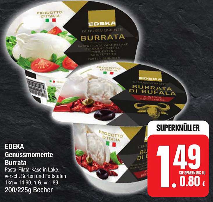 EDEKA Genusmomente Burrata