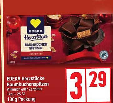 EDEKA Herzstücke Baumkuchenspitzen