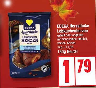 EDEKA Herzstücke Lebkuchenherzen