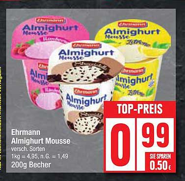 Ehrmann Almighurt Mousse