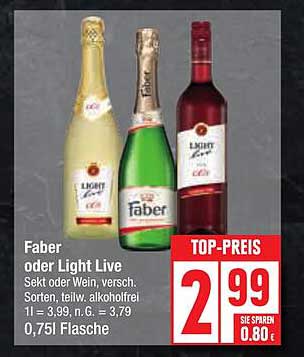 Faber oder Light Live