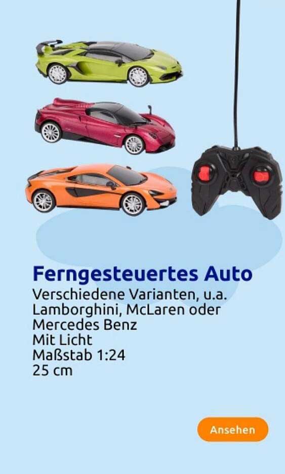 Ferngesteuertes Auto