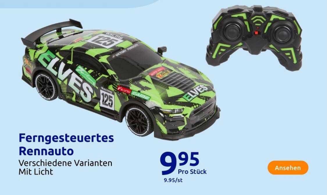 Ferngesteuertes Rennauto