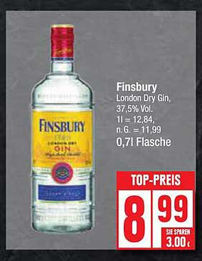 Finsbury London Dry Gin