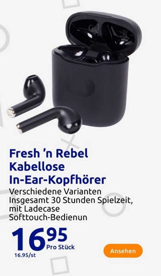 Fresh 'n Rebel Kabellose In-Ear-Kopfhörer