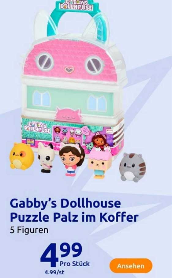 Gabby's Dollhouse Puzzle Palz im Koffer