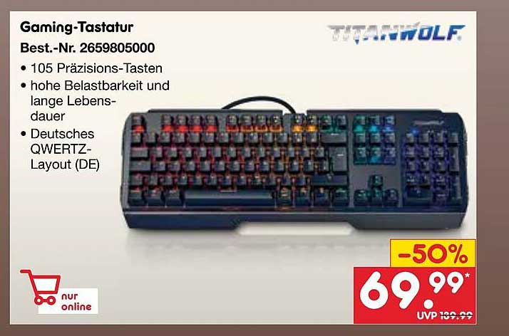 Gaming-Tastatur