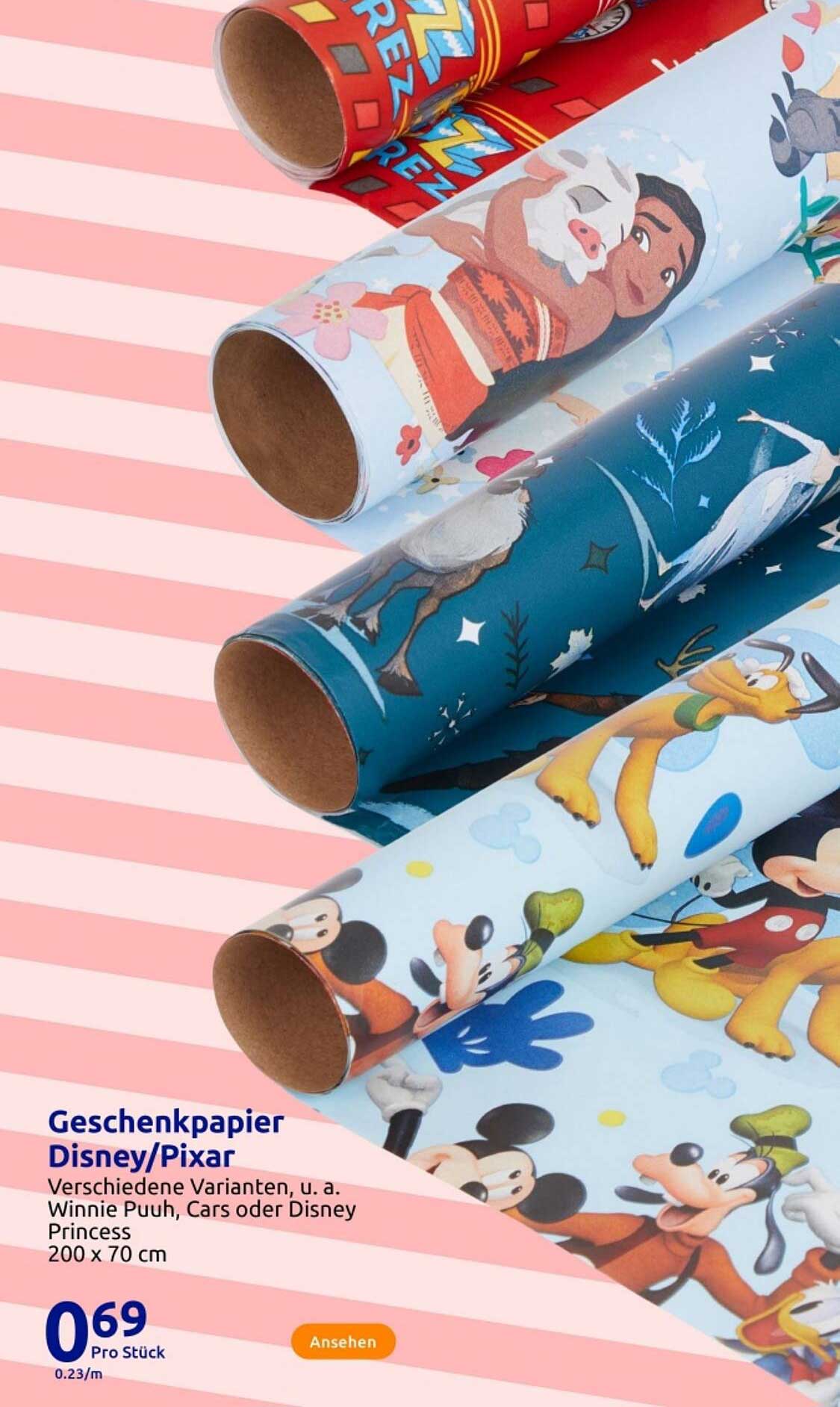 Geschenkpapier Disney/Pixar