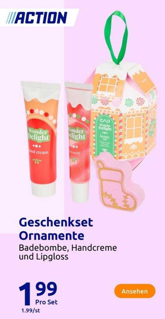 Geschenkset Ornamente