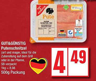 GUT&GÜNSTIG Putenschnitzel