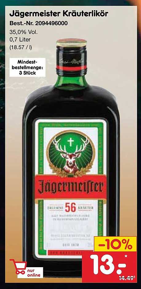 Jägermeister Kräuterlikör