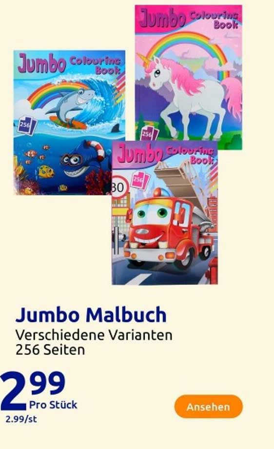 Jumbo Malbuch