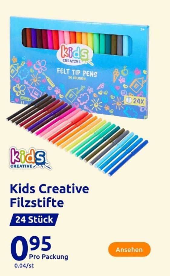 Kids Creative Filzstifte 24 Stück