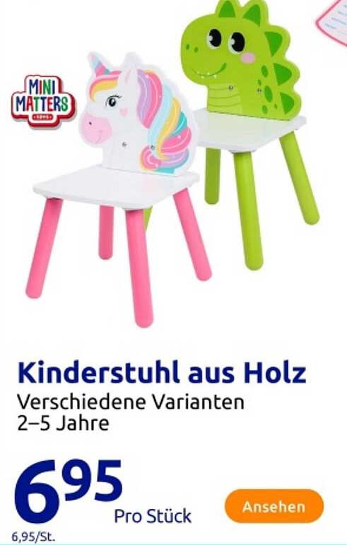 Kinderstuhl aus Holz