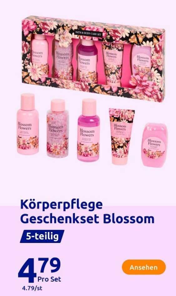 Körperpflege Geschenkset Blossom