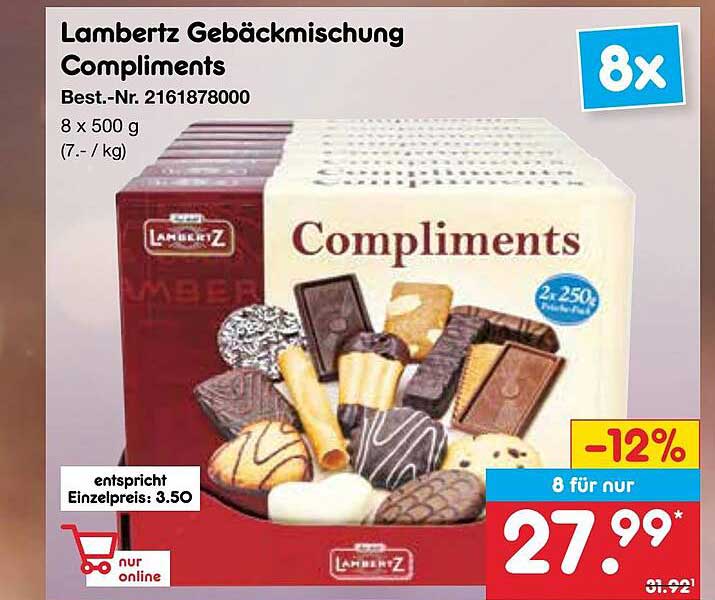 Lambertz Gebäckmischung Compliments