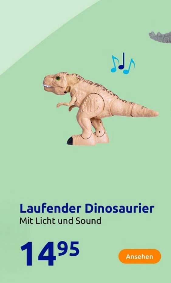 Laufender Dinosaurier